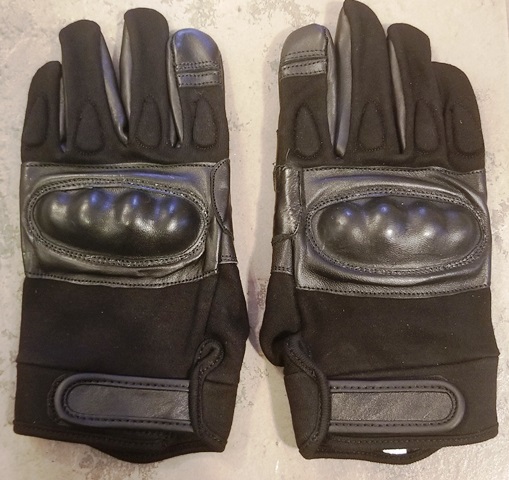 Knuckle gloves - BLACK - large