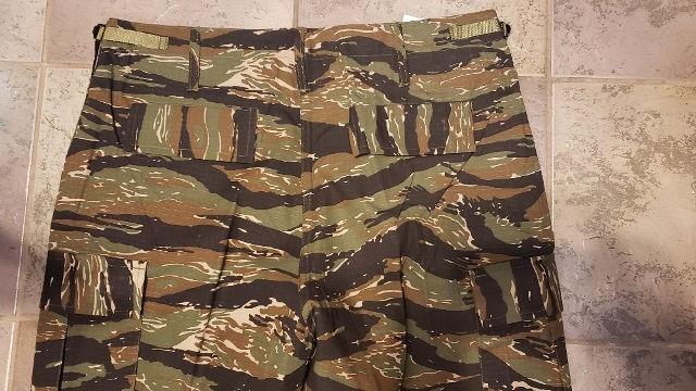 army pants with red stripe