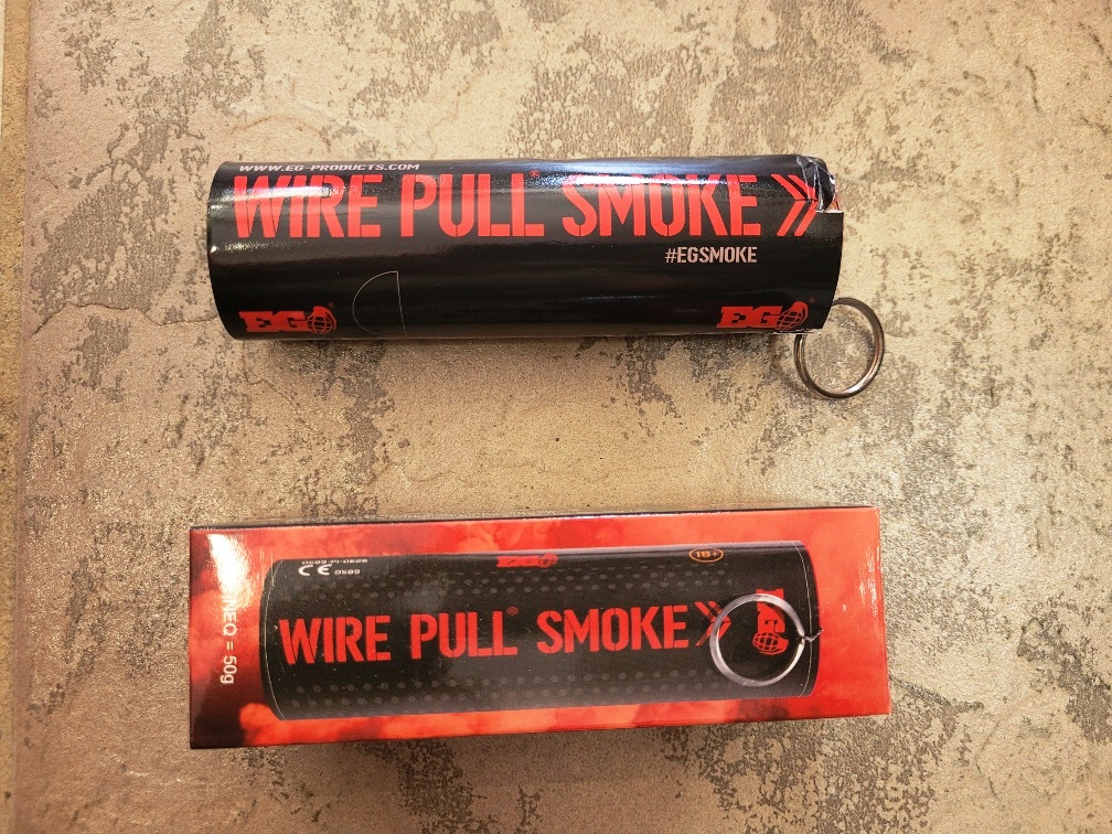 WP40 Smoke Grenade Red