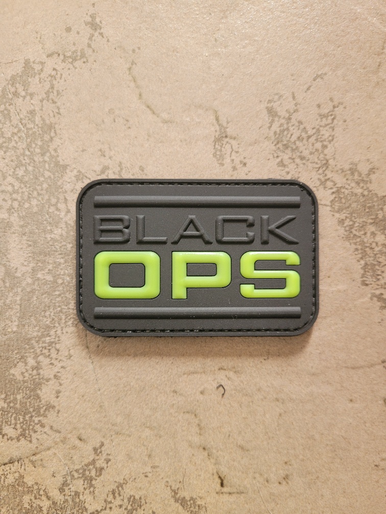 Black Ops  (Black + Glow In Dark OPS)