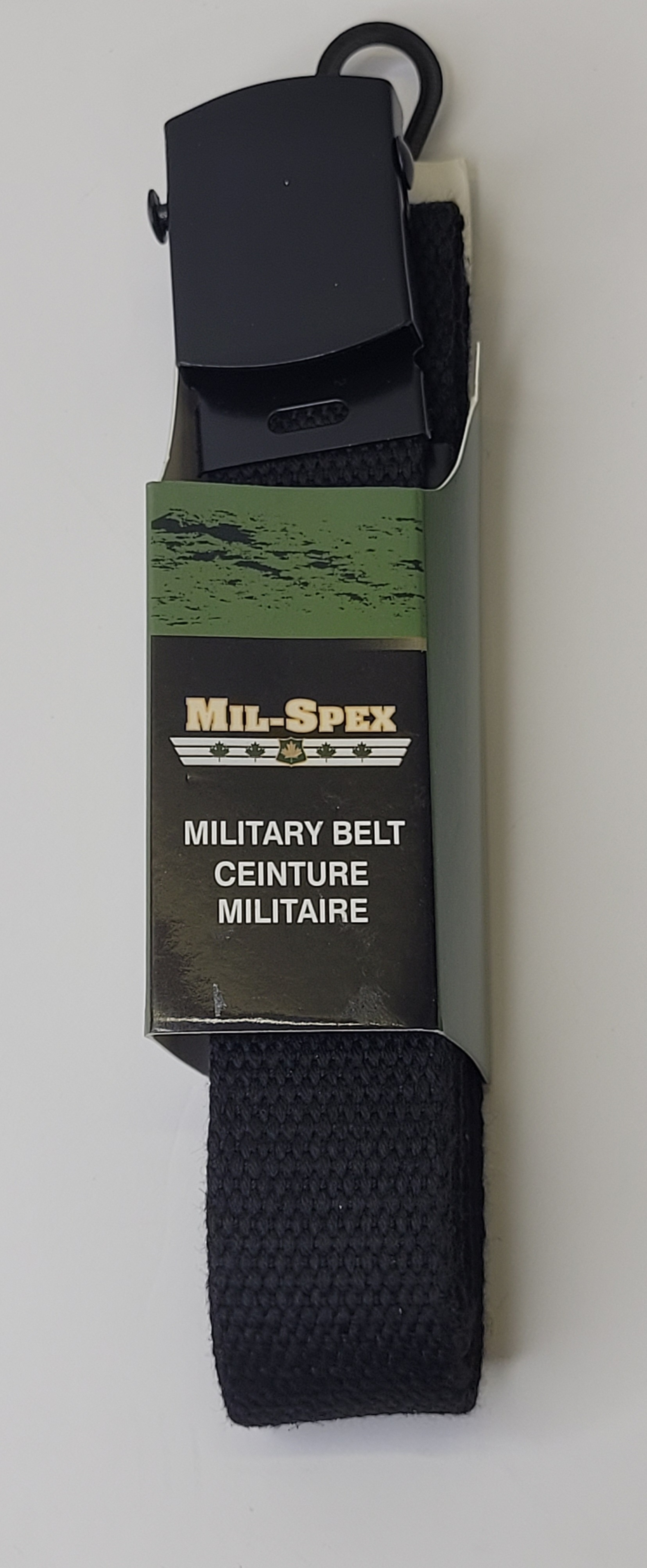 Belt military style - black