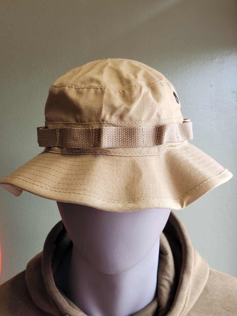 Boonie hat - Coyote brown 7 1/4 ( rip-stop), Army Issue