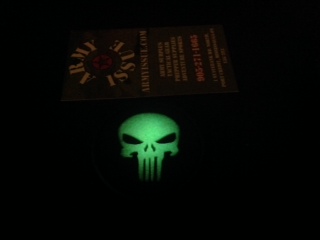 Punisher Glow Skull