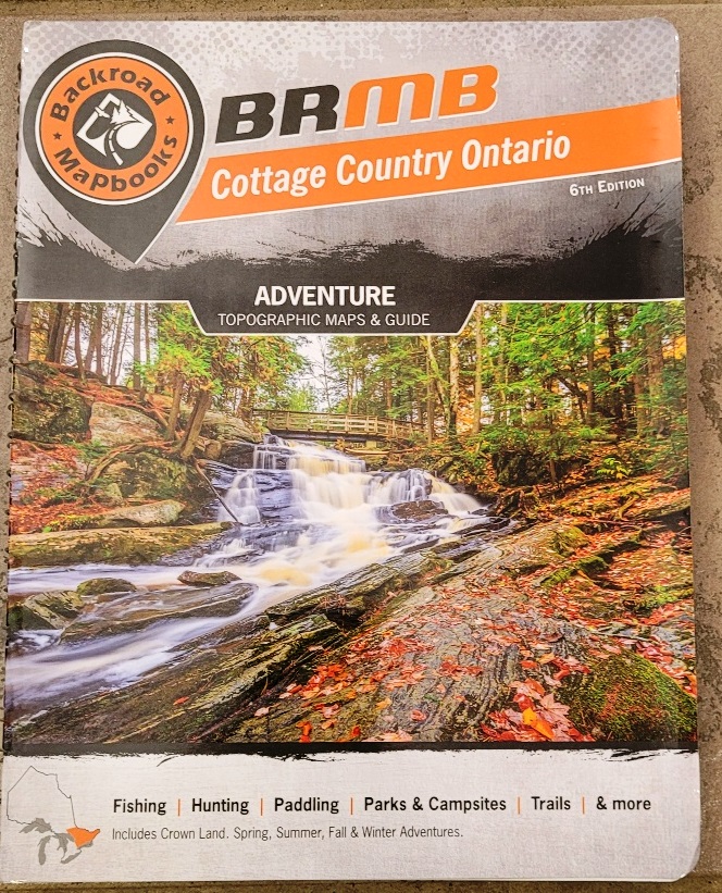 Back Road Map Book Cottage Country
