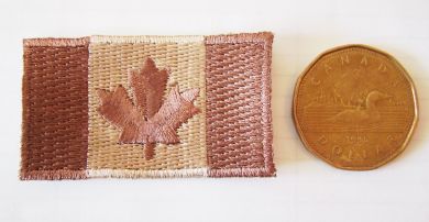 Canada Flag Patch, Arid, Small