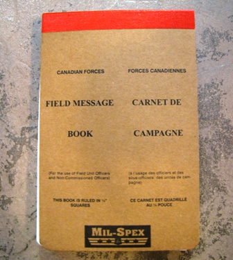 Field Message Pad FMP