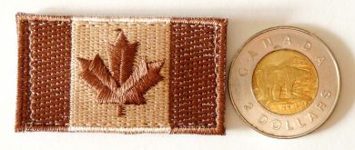 Canada Flag Patch, Arid, Small, Velcro