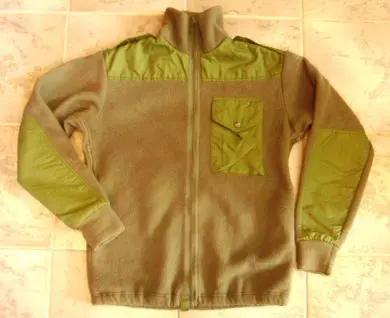 Polar Fleece OD Green Sweater Large