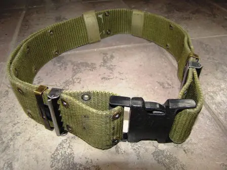 US Pistol Belt, OD Green Medium