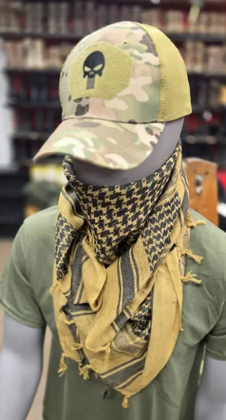 Shemagh Desert Scarf, Coyote