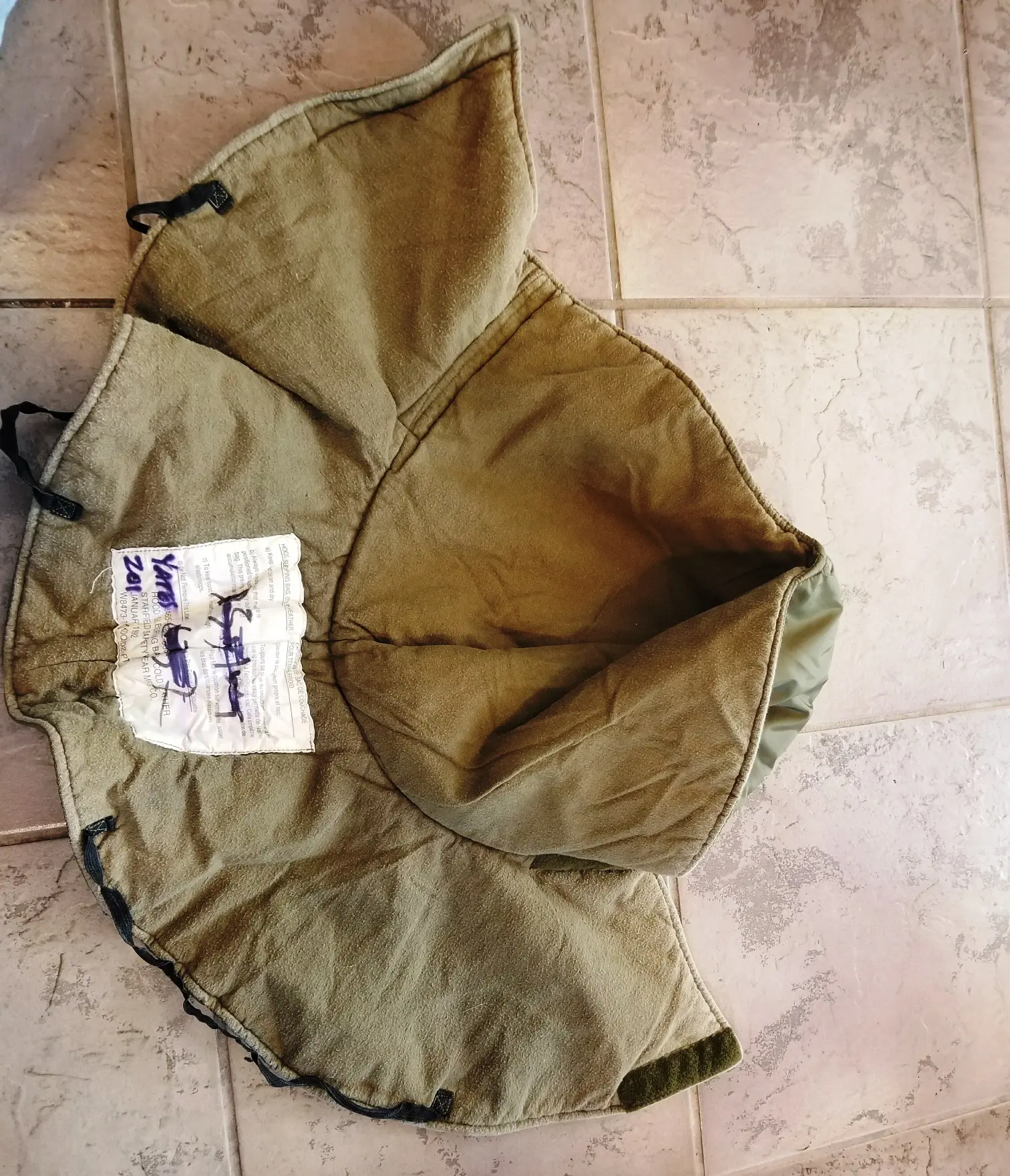 Hood for Canadian Sleeping bag system