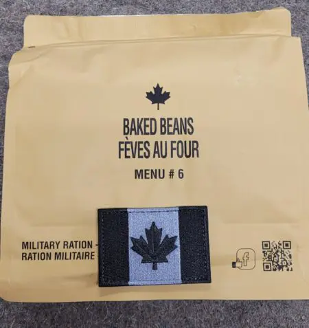MRE, Canada (IMP, Ration) Baked Beans  ( Vegetarian )