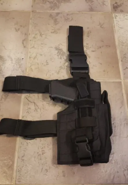 Drop leg holster - Black