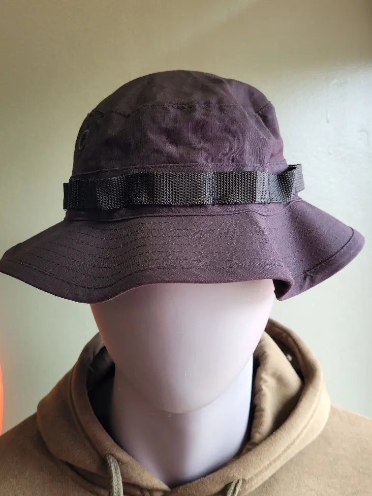 Boonie hat - Black  7 1/2