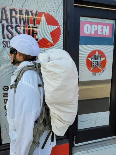 Winter White Snow Camo Pack covers