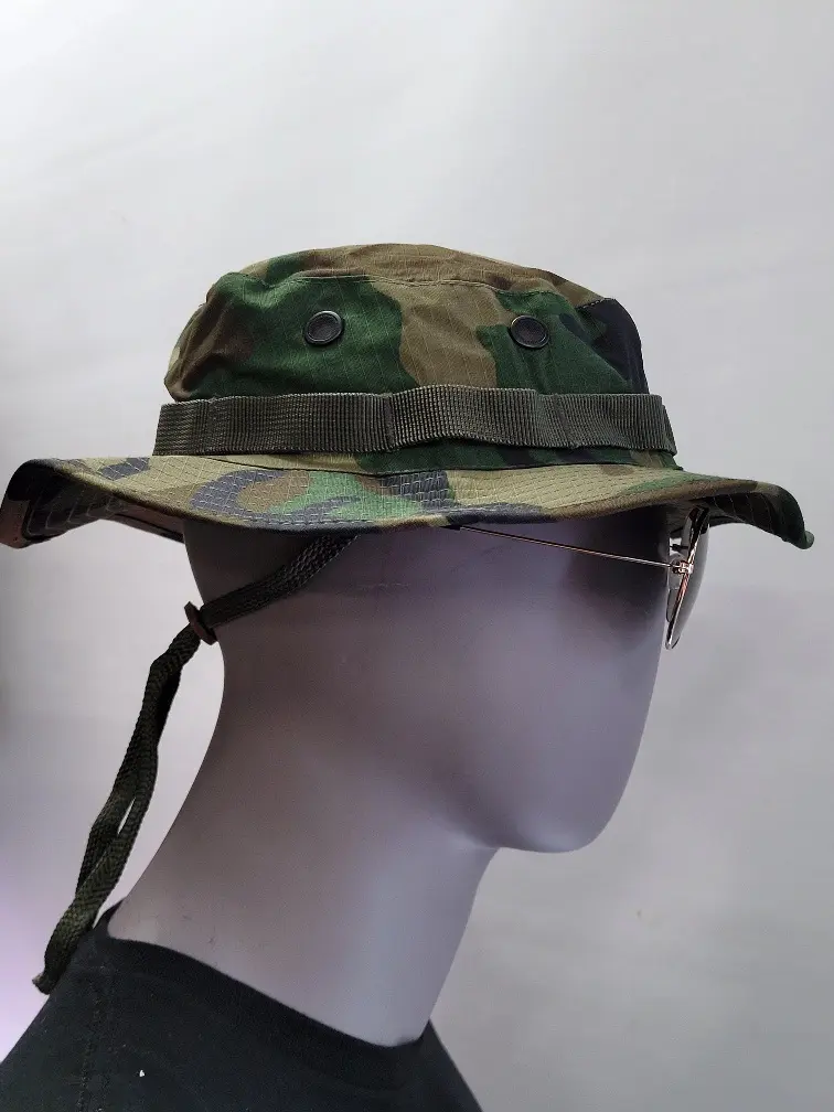 Boonie Hat - Woodland Camo Large - Army Issue