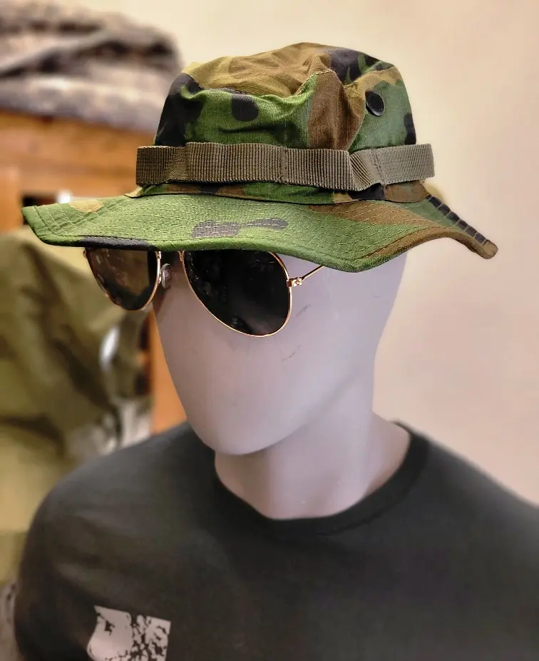 Boonie Hat - Woodland Camo Large - Army Issue