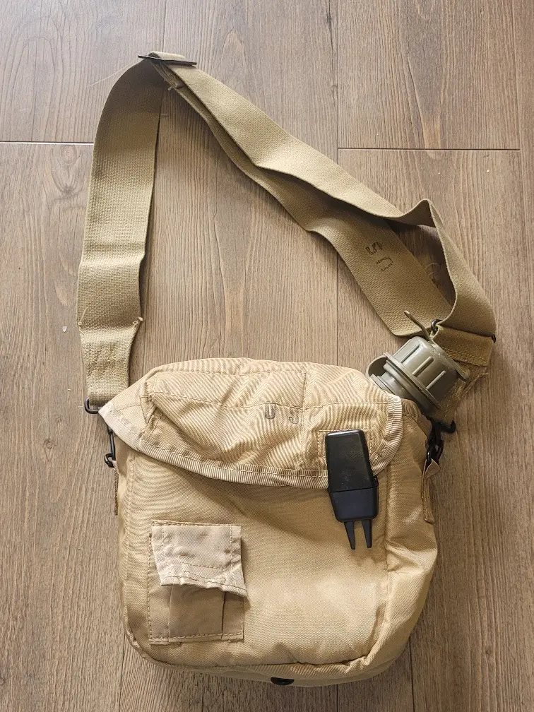 Two Quart Tan Canteen, US