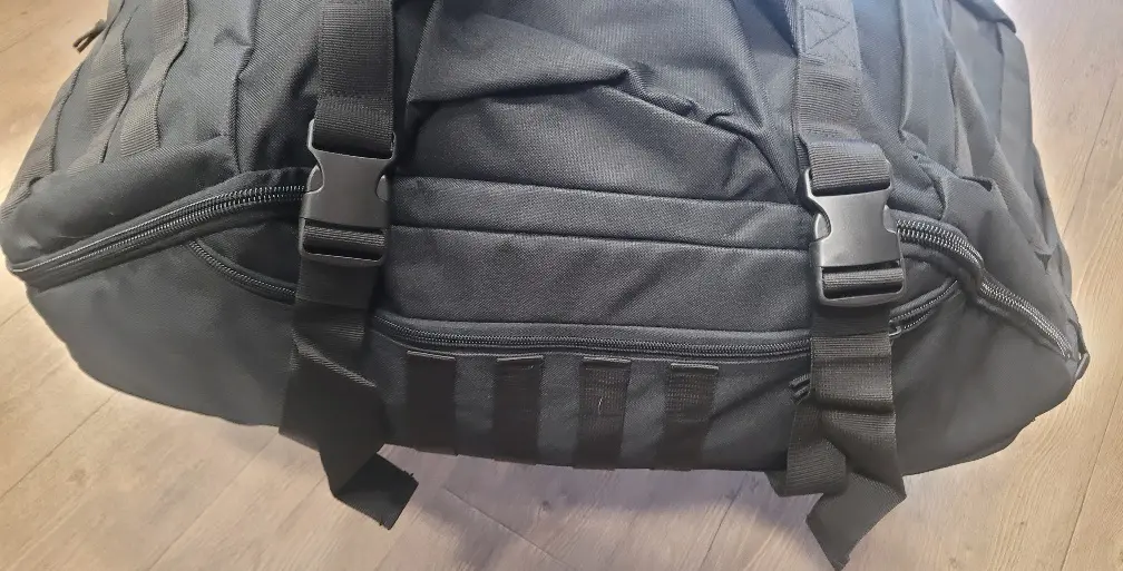 Duffle tactical bag - black