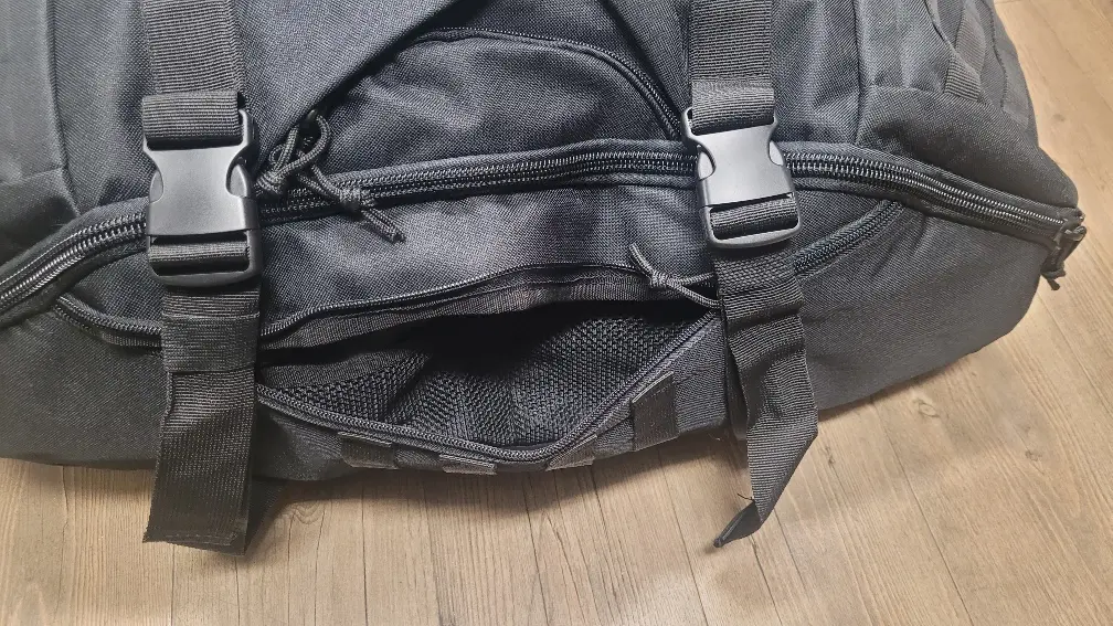 Duffle tactical bag - black