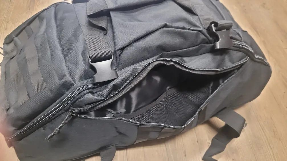 Duffle tactical bag - black