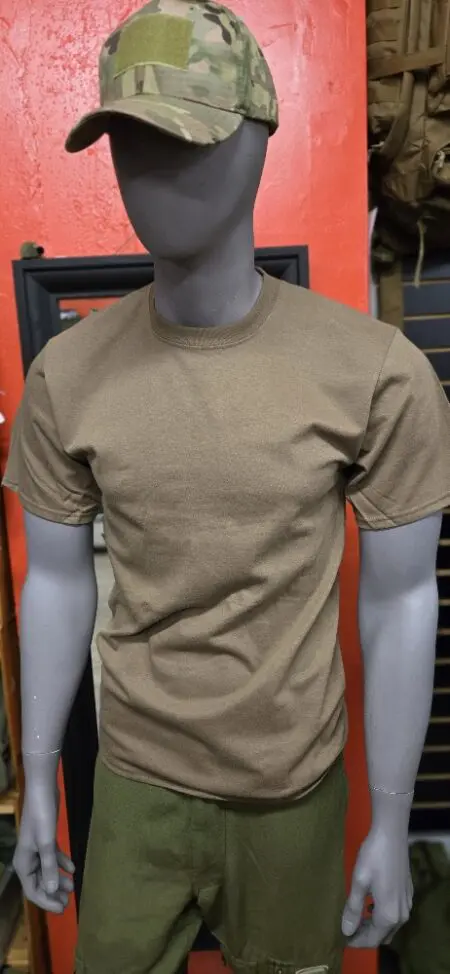 Army Issue Coyote Brown T Shirts NEW Small