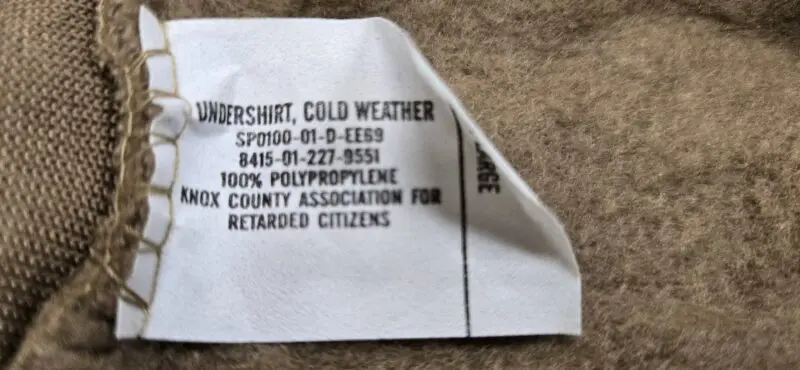 US Army Poly Pro Fleece Long Underwear set XL - Army Issue