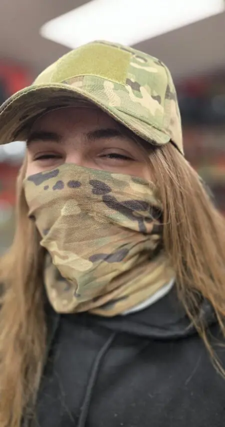 Neck Gaiter Multi Camo