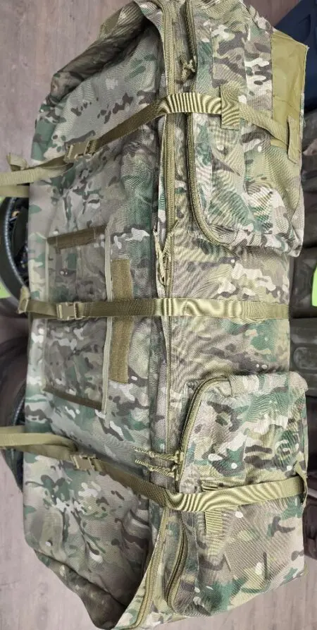 London Bridge Tactical Large Roller Bag Cargo dividers and padding