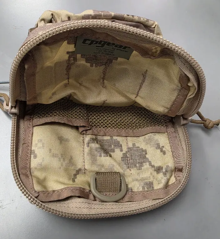 CP Gear Zippered Utility Pouch Cadpat Arid - Image 2