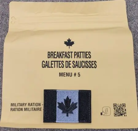 MRE, Canada (IMP, Ration) Breakfast (pork) Patties