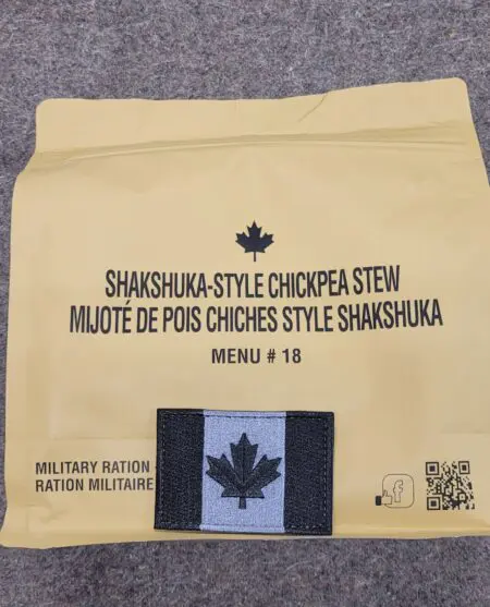 MRE, Canada ( IMP, Ration ) Shashuka- Style Chickpea Stew ( Vegetarian )