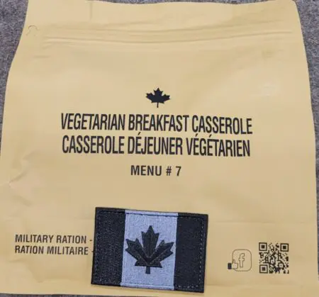 MRE, Canada (IMP, Ration) Vegetarian Breakfast Casserole