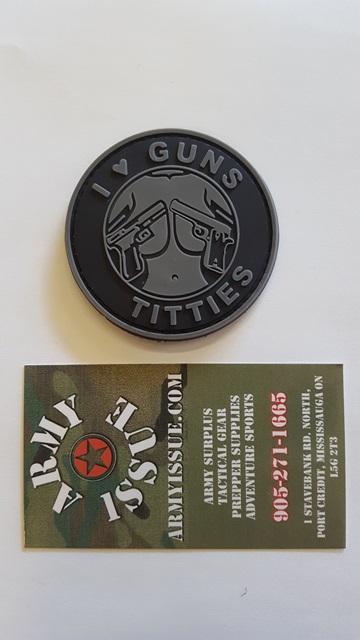 I LOVE GUNS TITTIES