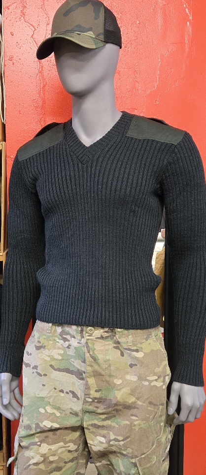 Commando Sweaters 100% Wool Army Green