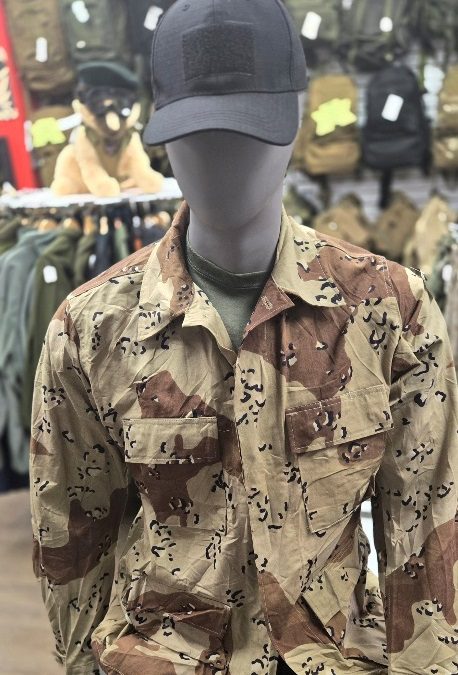Army BDU Shirt US 6-colour desert aka